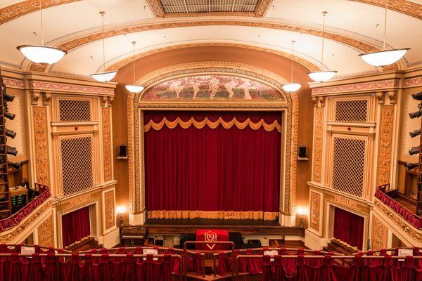 Rylander Theatre Interior. Photo credit: David Parks Photography