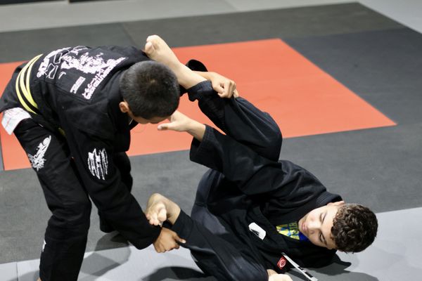 Kids Open Guard work