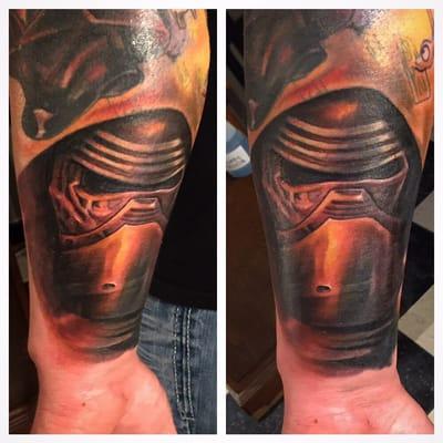 Kylo Ren Tattoo by @Thehomieralph