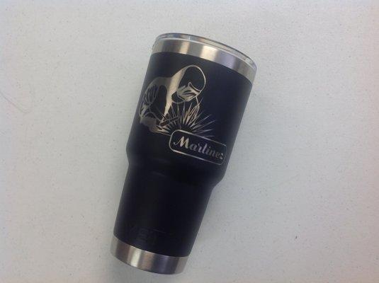 Láser engraved  tumbler