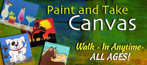 Walk In Canvas Painting with Templates!