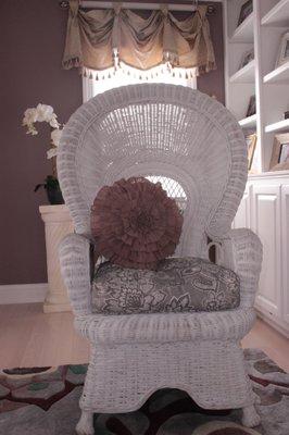 Wicker Bridal Chair