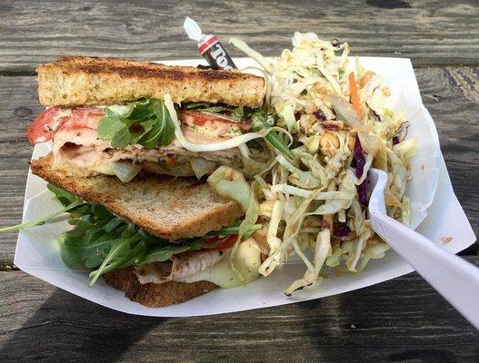 Turkey & Arugula Grilled Cheese.