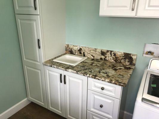 Laundry room cabinetry.....  so happy with quality.