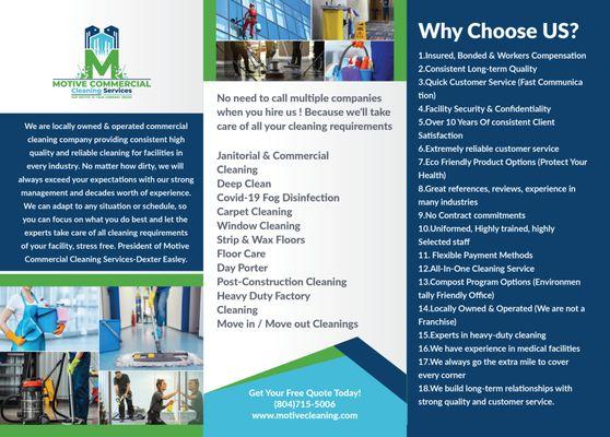 Motive Commercial Cleaning Services