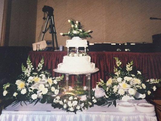 Wedding Cake made with our Signature Fresh Cream