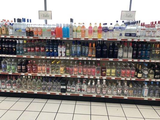 Our Liquor Section