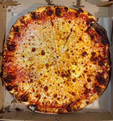 Large cheese pizza