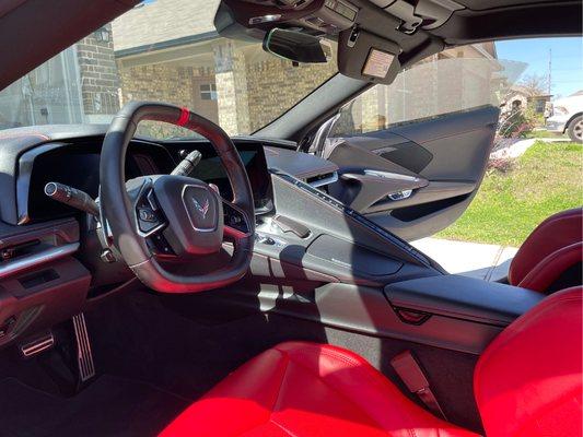 Corvette Interior Detailing