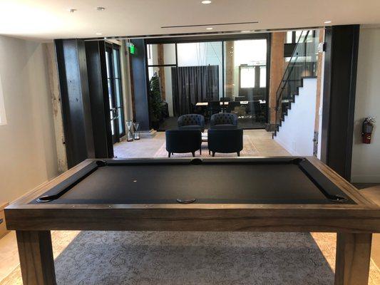 Pool Table Install in Rocklin, Ca