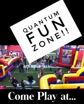 Fun zone great for birthday parties.