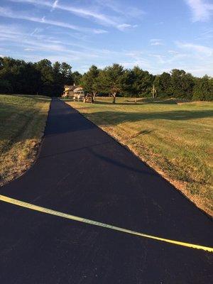 Residential driveway