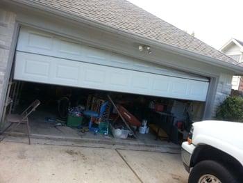 Garage Door Off Track