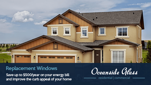 Replacement Windows - Save up to $500/year on your energy bill and improve the curb appeal of your home