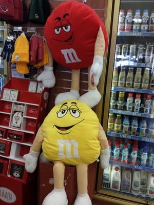 Giant M&M Pillows