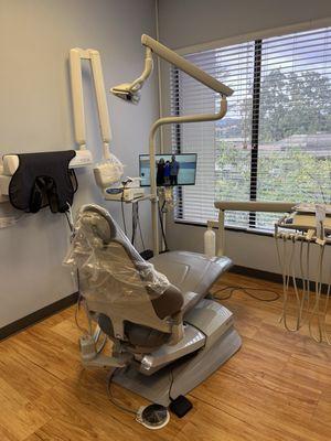 Dental room with a view.