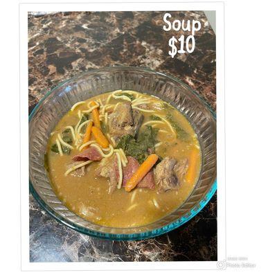 Soup (PRICE ON THE PICTURE ISNT THE ACTUAL PRICE)