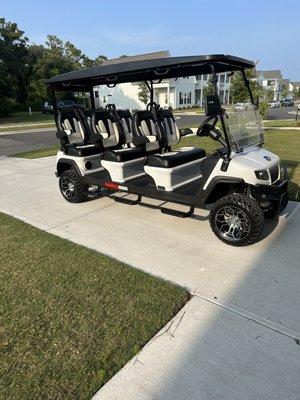 Evolution Maverick 6 from Journey Golf Carts