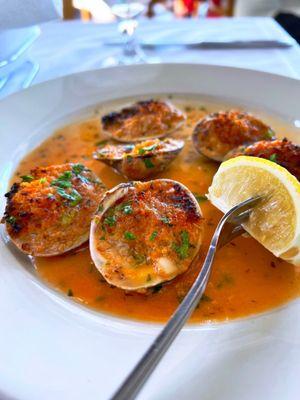 Baked clams