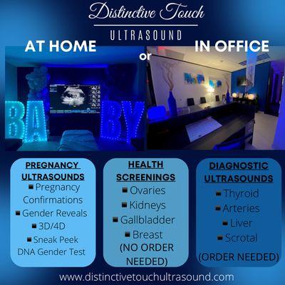 At Home or In Office Ultrasounds