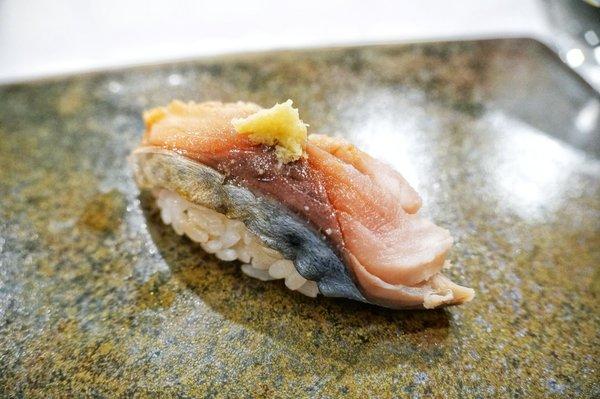 Mackerel with fresh ginger