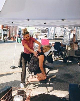 Mobile Chair Massage