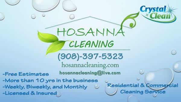 Hosanna Cleaning