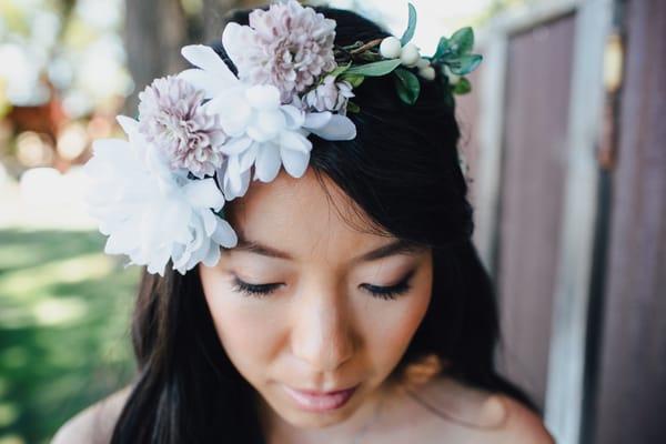 Bohemian hair, ethereal wedding