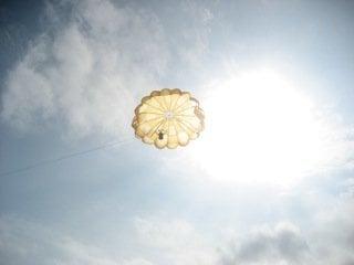 Me, Parasailing