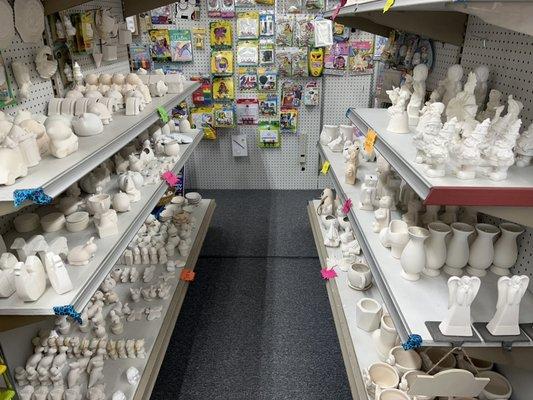 Ceramics for in store or take home