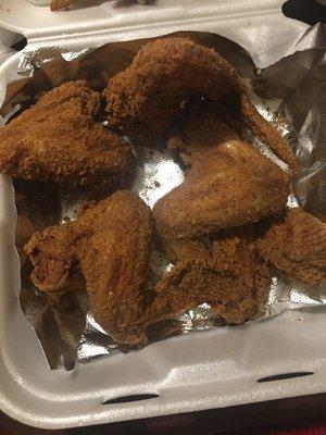 Omg these chicken wings are bomb y'all! Got home and they are still hot & fresh! Thank you for your awesome customer service!