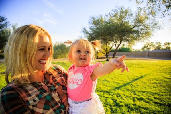 Family photo shoot in Scottsdale, AZ