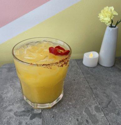 Mango habanero margarita