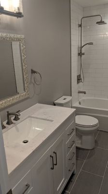 Bathroom renovation