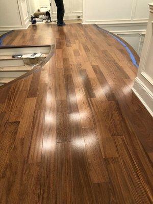 Besutiful Brasilian Cherry Prefinished oak