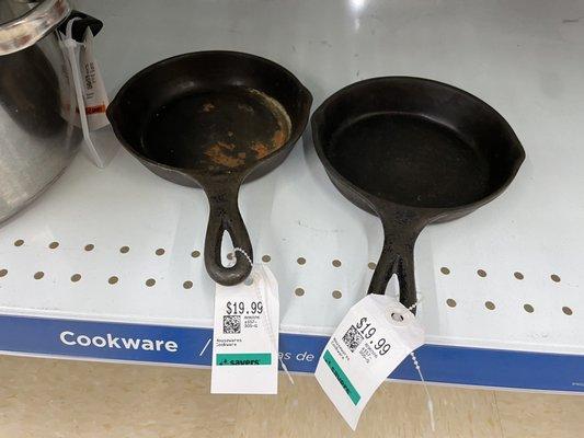 Cheap, made in Taiwan 4" skillets for a whopping $20