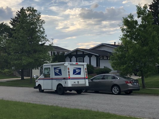 Mail carrier just delivered mail @ 1856 Tuesday, May26, 2020!