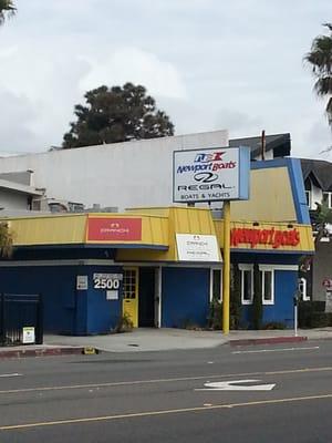 Parking in driveway as well as behind store