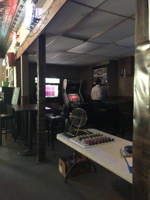 Arcade games are available in the corner ($1 each to play)