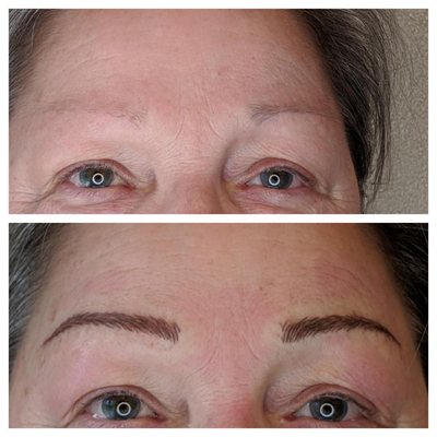 Natural brows
New brows