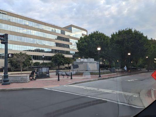 The Vance Memorial has been removed