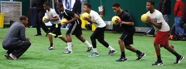 WR Academy Training at Perfect Performance