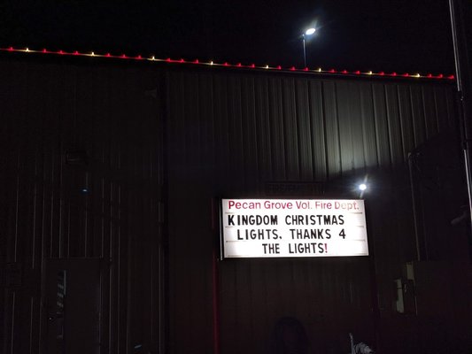 We are very proud to be operating as Kingdom Christmas Lights here in the Pearland area this season.  Call us up and let's light it up!