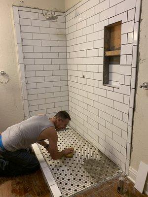 Bathroom remodel