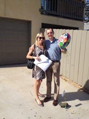 Happy Client closing on his new Duplex in Pacific Beach!