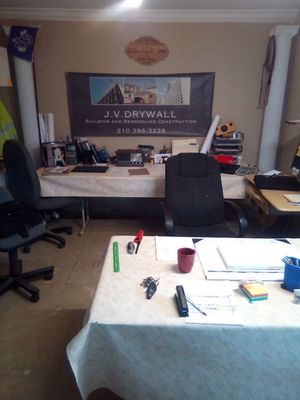 J.V.Drywall office in Floresville Texas