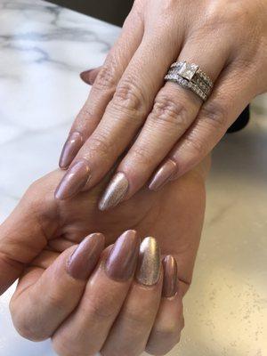 Gorgeous Apres Gel-X nail enhancements