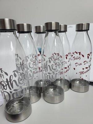 custom water bottles