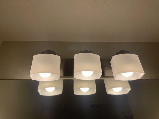 Light fixture installation