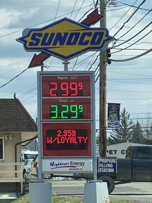 Sunoco Gas Station